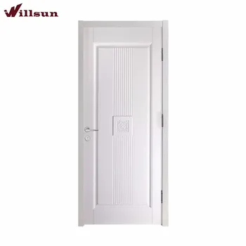 Modern Interior Single Panel White Polish Mdf Wood Door Simple Carving Design For House Buy Simple Design Wood Door Wood Panel Door Design Modern