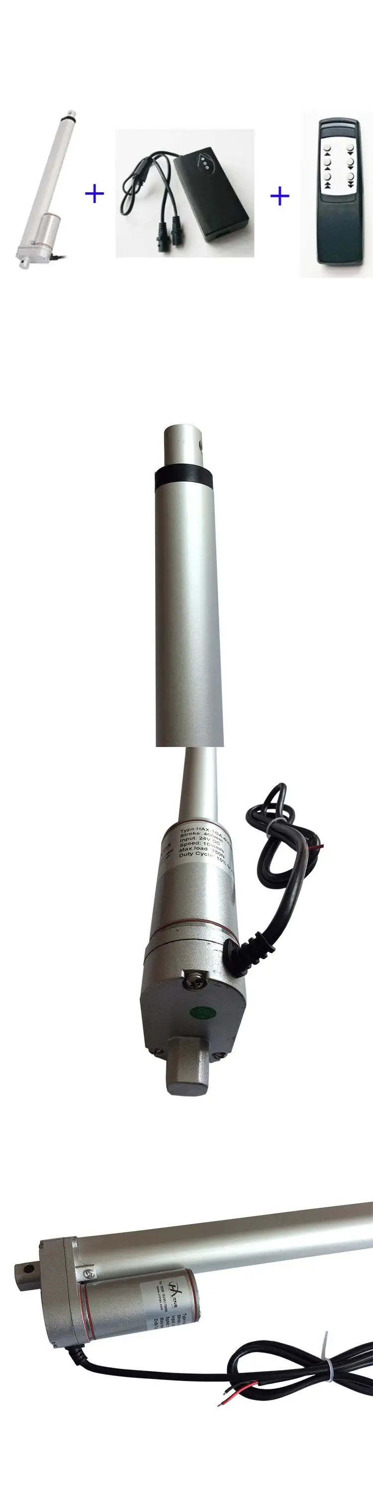 telescopic linear actuator