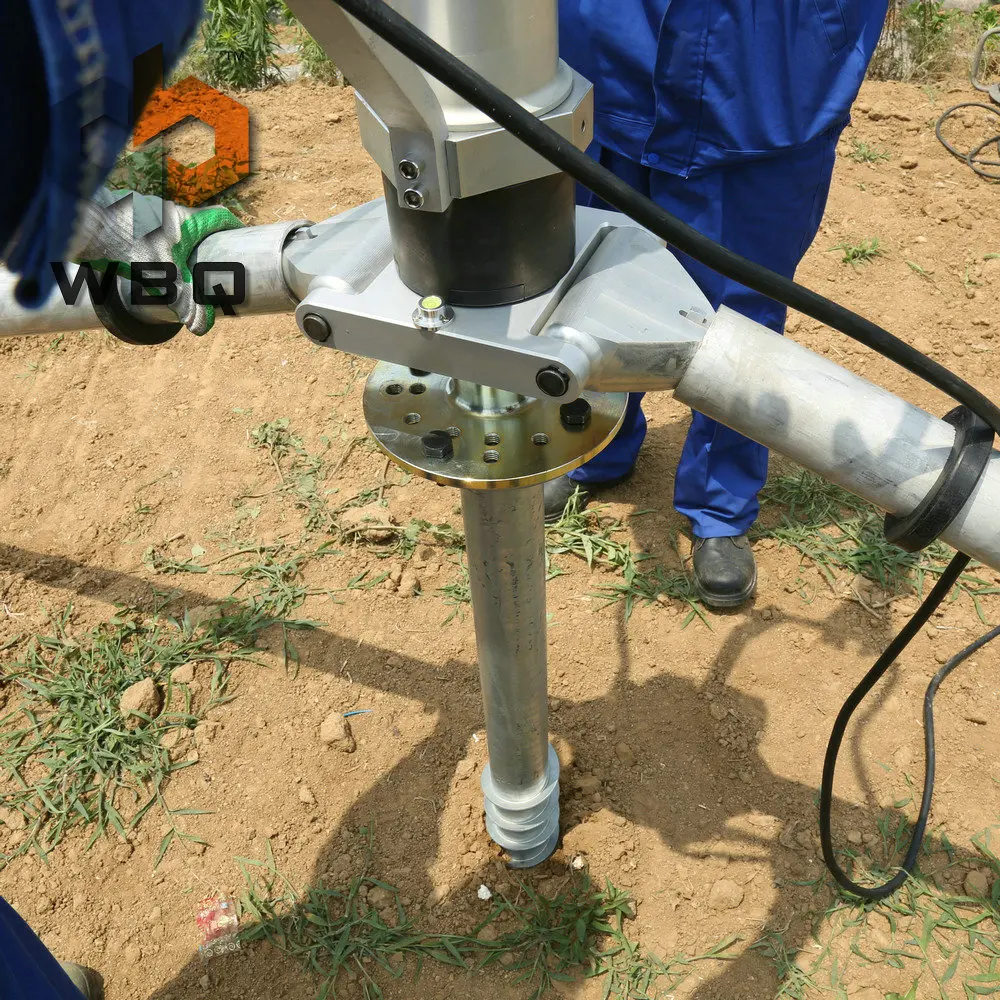 Wbq Mini Ground Screw Electricdriver Hd 07 Buy Spiral Piling