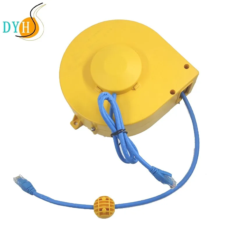 5.5m Multi-cores Signal Cord Retractable Spring Loaded Cable Retractor ...