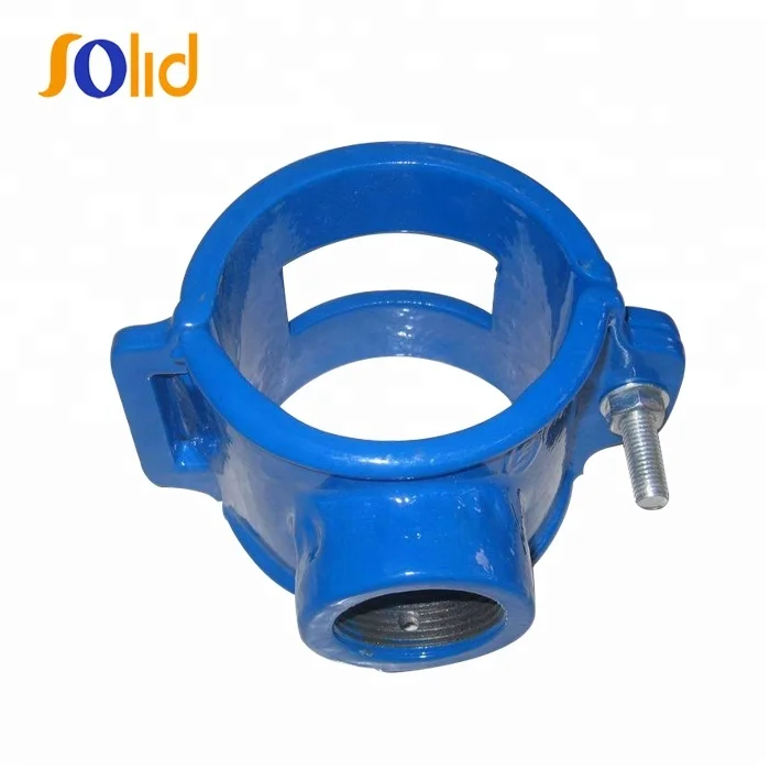 Ductile Iron Tapping Saddles For Pvc Pipes Buy Pipe Saddles,Cast Iron Tapping Saddles,Pipe