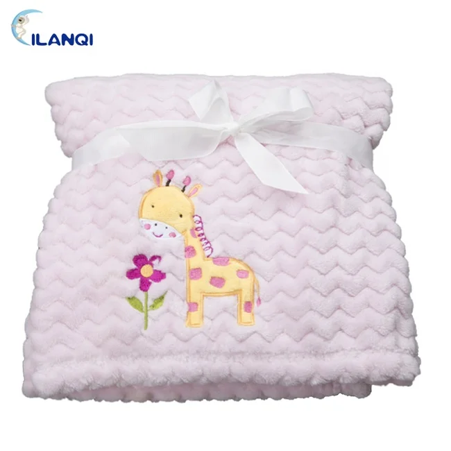 
Hot Selling 100% Polyester Flannel Fleece Baby Blanket For Kids 