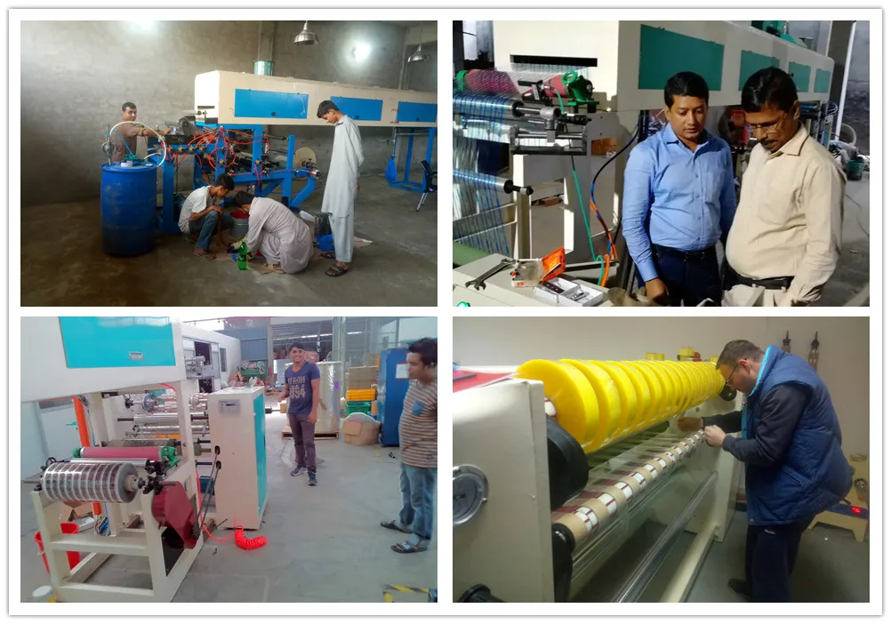 500mm Coating Width Duct Cello Tape Machine Bopp Self Adhesive Tape