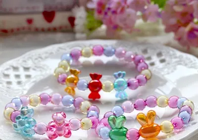 candy bead bracelets