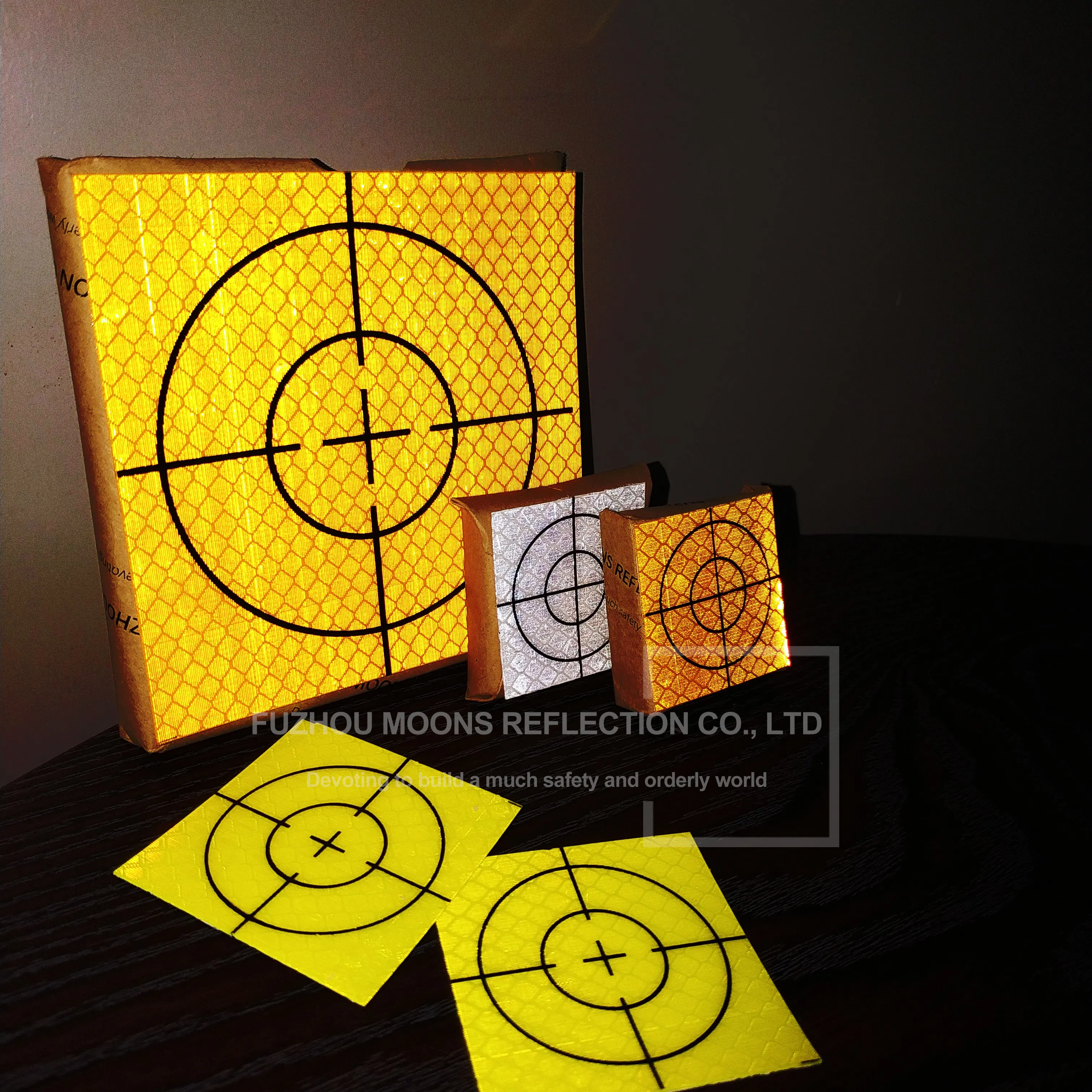 High Visibility Cheap 3m Locating Reflector Surveying Light Retro