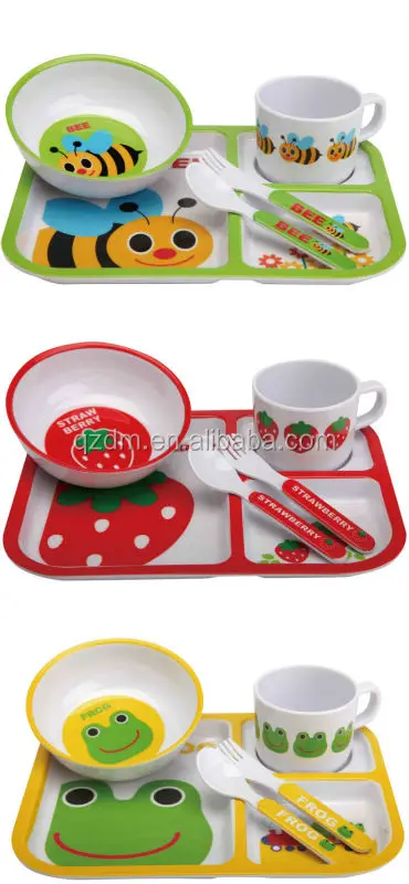 Kids Melamine Dinner Set