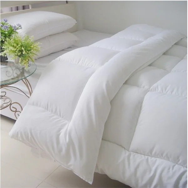 Soft And Comfortable White Blanket Bed Quilt Duvet Double Size