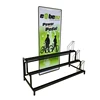 Customized promotional advertising display bike rack frame