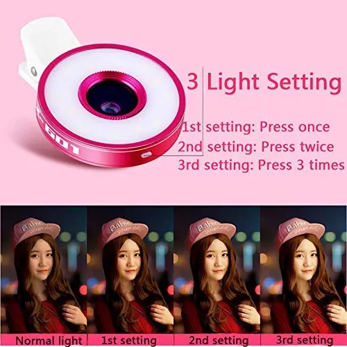 High Quality 6 In 1 Wide Angle Phone Camera Lens Multi Lens With
