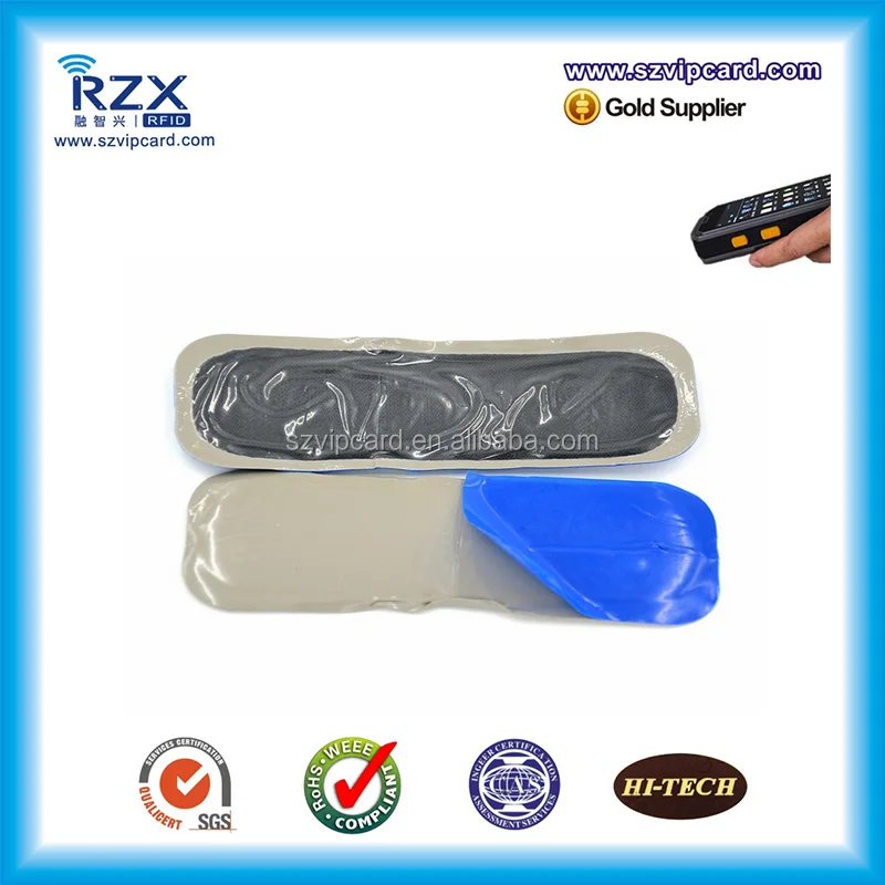 Special offer rubber long range UHF tire tag for vehicle tracking