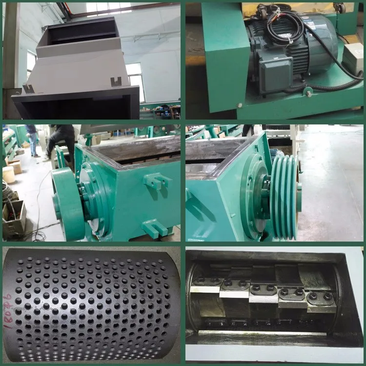 用于一般塑料的片状刀片塑料材料破碎机