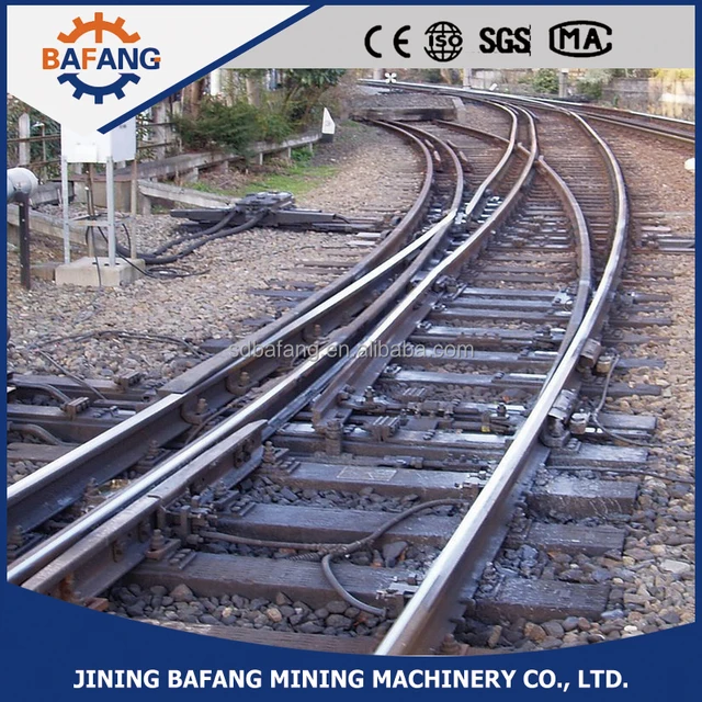 high quality double crossover turnout for railway