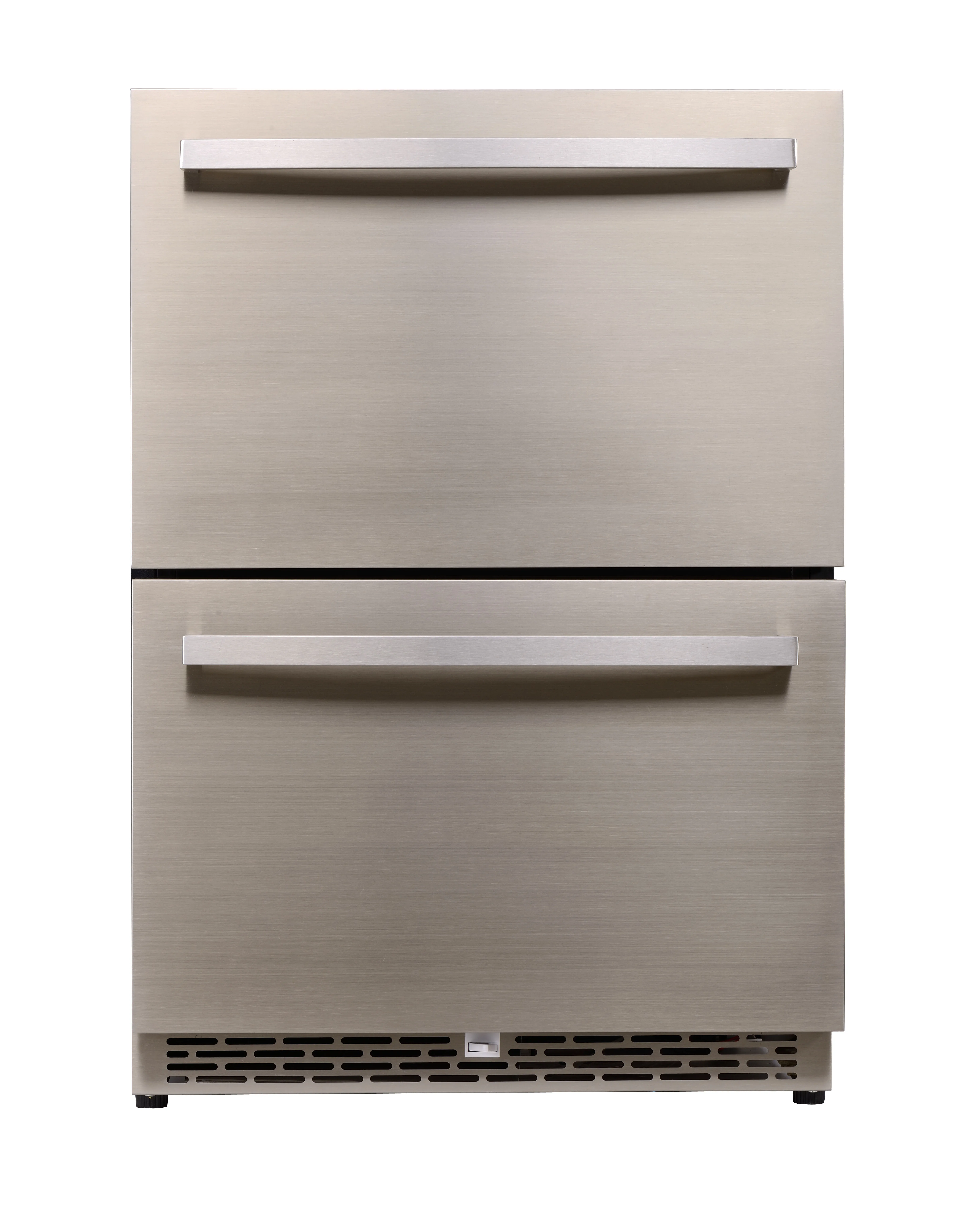 120l Electronic Mini Bar Drawer Fridge Stainless Steel Built In
