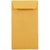 100 Pack 1 Coin Envelopes Small Kraft Money Envelopes for Currency Exchange and Business Use