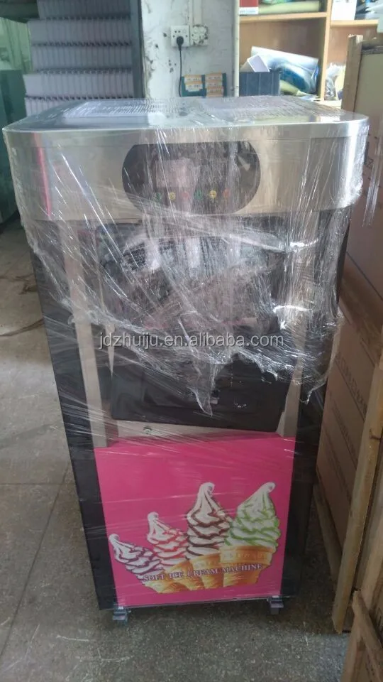 The soft serve ice cream machine with large capacity, ice cream maker soft serve ice cream machine HJ-ICM18L