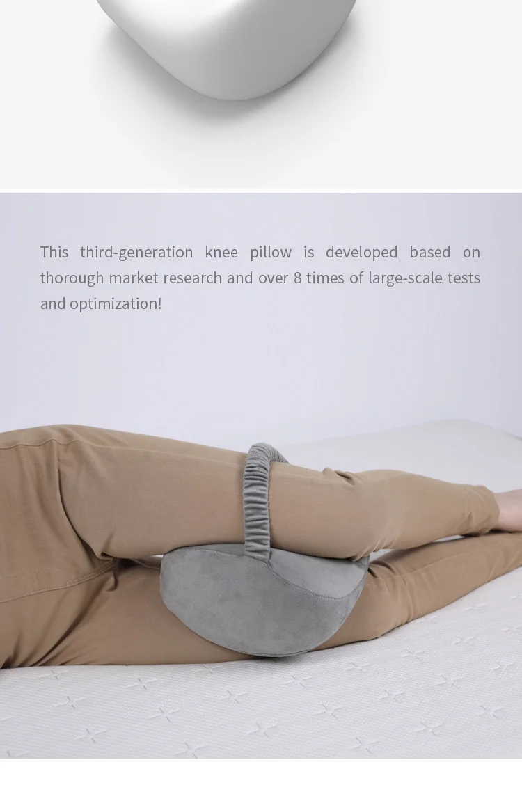 Custom Anti Slip Ergonomic Orthopedic Pain Relief Foot Support Knee Leg Rest Pillow