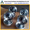 carbon steel Cold-rolled plate zinc-plating T / G series roller bearings inner hexagon conveyor skate wheel