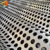 China factory wholesale architectural wind dust wave net perforated corrugated metal panel