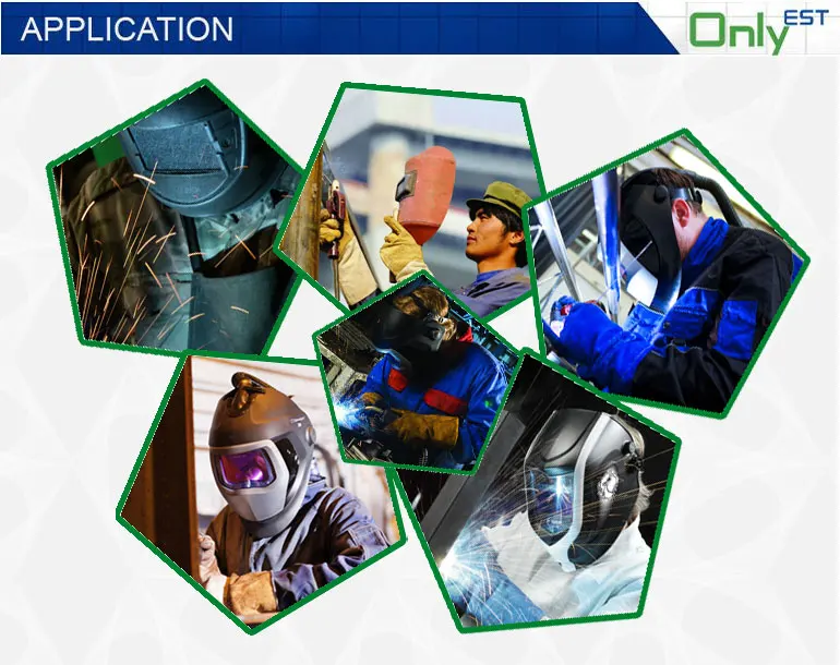 Popular Design Different Types Eye Protection Welding Mask With Big