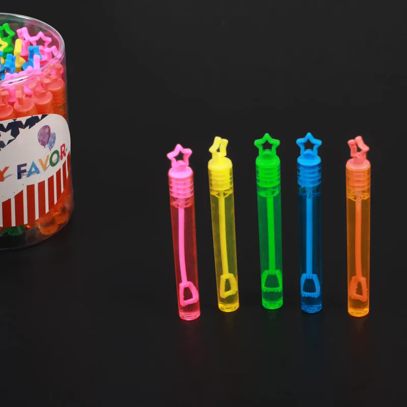 Cheap Mini Water Bubble Tube Star Shape Borong Toys Outdoor Children