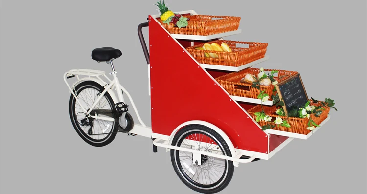 food bicycle cart