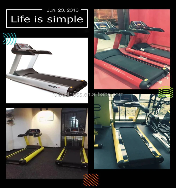 treadmill with electric motor