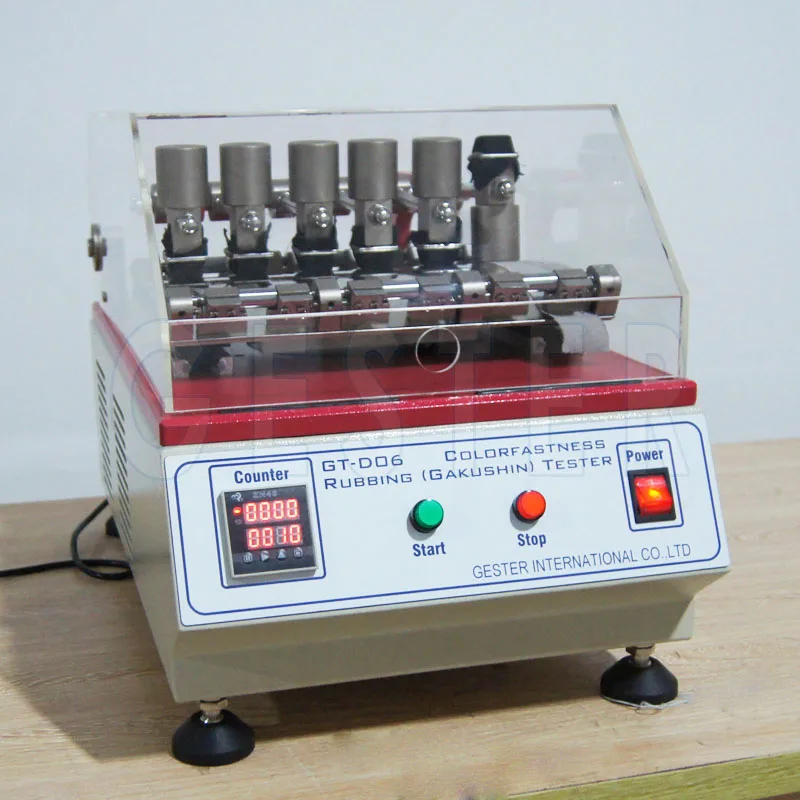 JIS L0823 Color Fastness Rubbing Test Instrument/Machine, View color fastness rubbing test