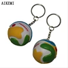 New promotion non-sticky squeeze toys stress ball keychain