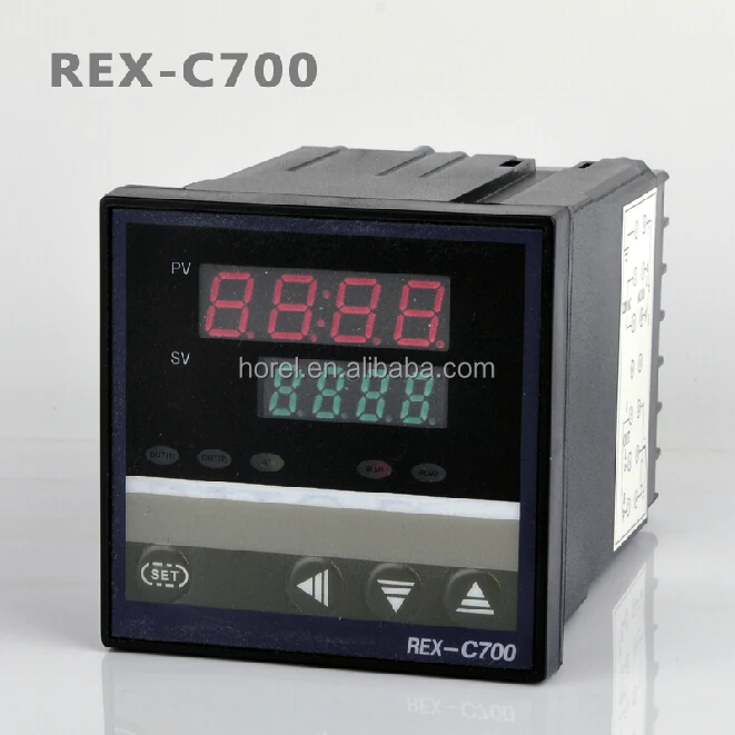 Digital PID Temperature Controller REX-C700 Thermocouple Input SSR//RELAY Output