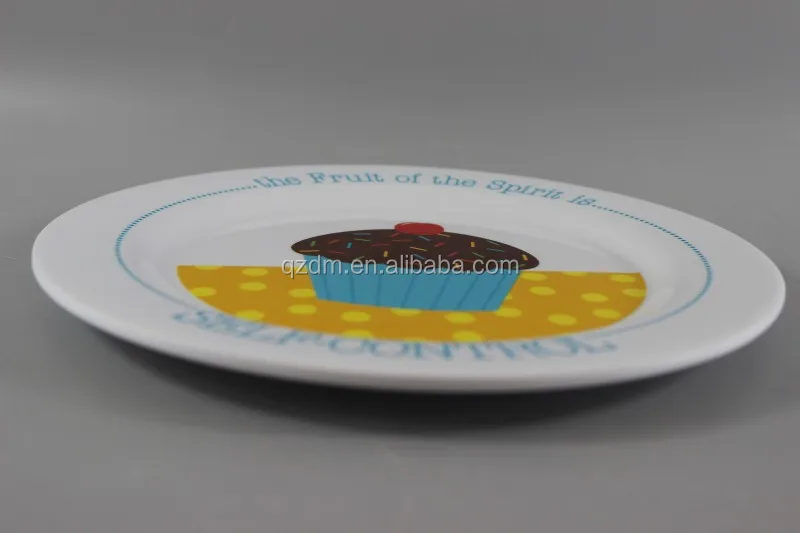 23CM Melamine Dinner plate Round Plate 9inch