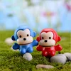 t Sale 20*20mm Little Monkey 3D Micro Landscape Fashion Decoration Resin Kawaii Cartoon Articles Wholesale