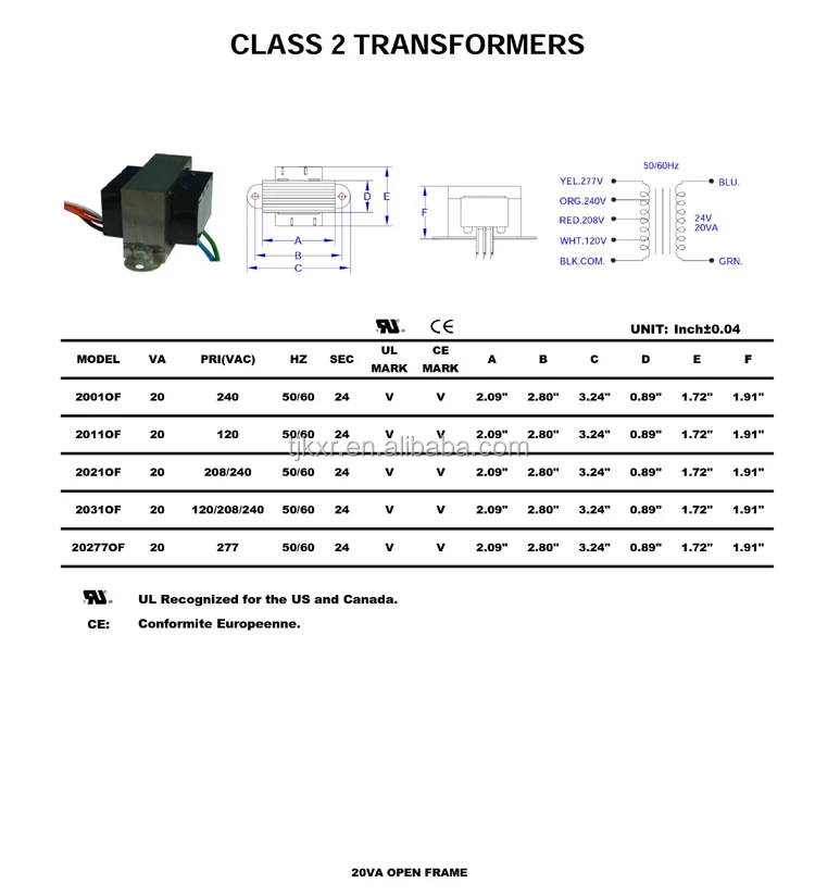Ul/cul Approved Transformer 120v To 24v,240v Isolation Transformer,Microwave Oven Transformer