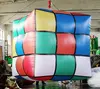 2018 advertising new giant hanging inflatable Rubik cube