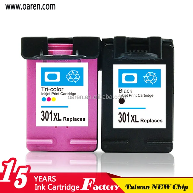 2 for HP 301 Black And Colour Ink Cartridges For HP Deskjet 2540