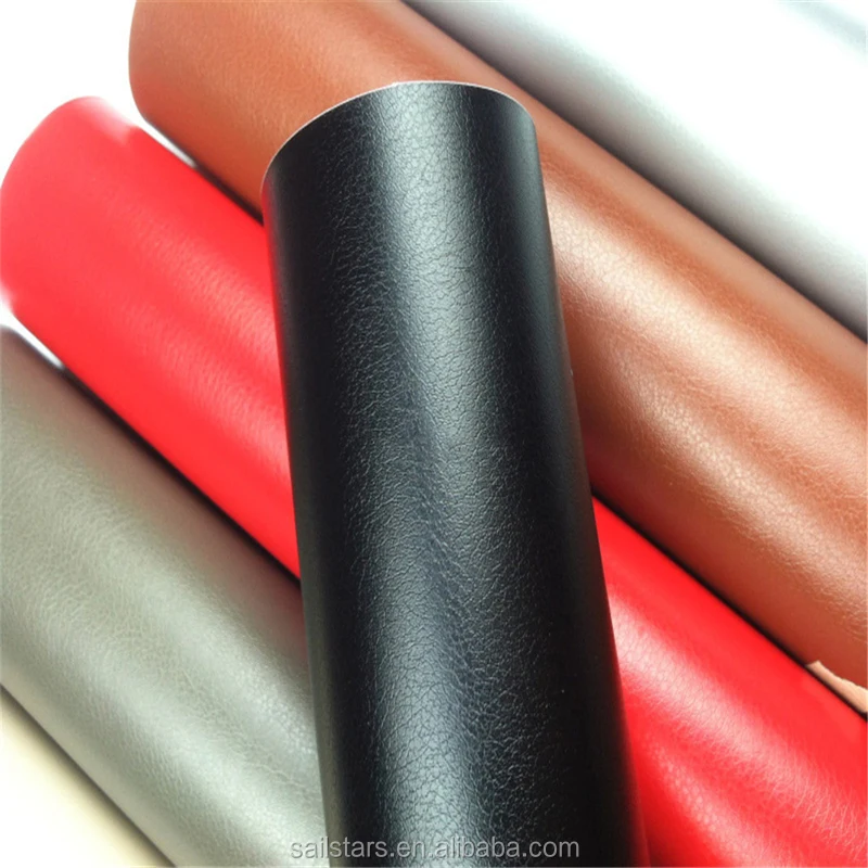 Black Leather Texture Effect Adhesive Vinyl Wrap Film Sticker Excellent For Car Interior