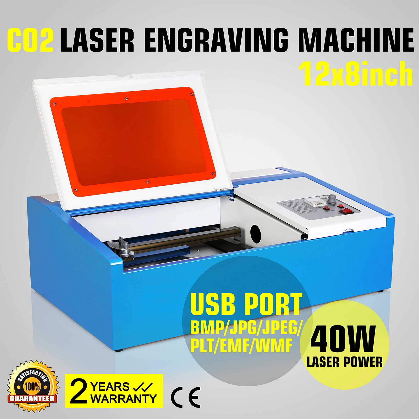 Desktop Mini 40w Co2 Laser Engraving Machine With Free Shipping To