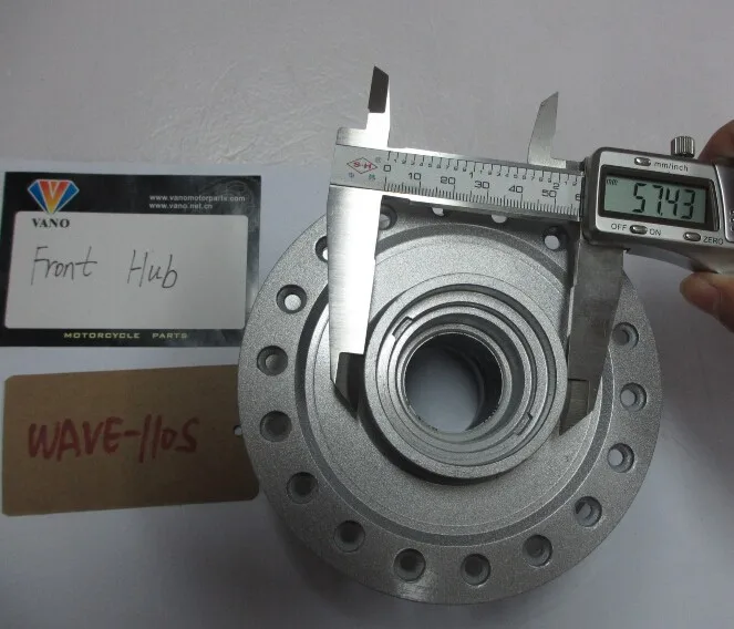 Top quality aluminum alloy wave110 motorcycle front hub