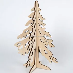 wooden jewelry display tree