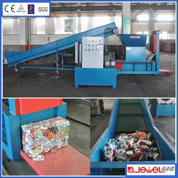 Specially Designed Aluminium Cans Recycling Machine,Baler Machine