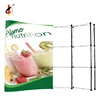 Aluminum Trade Show Backwall Tension Fabric Photo Booth Backdrop