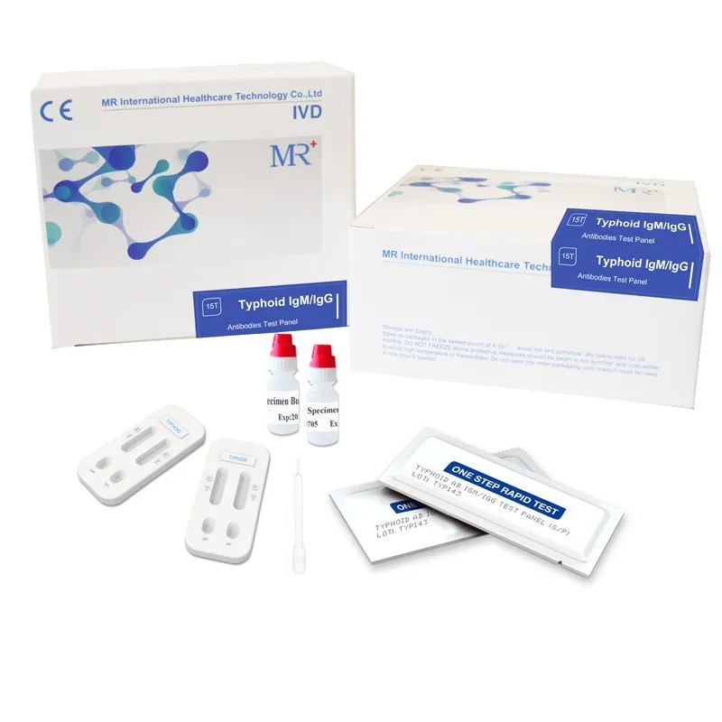 Salmonella Typhoid Igg Igm Rapid Test Kit Strip And Multi Panel - Buy ...