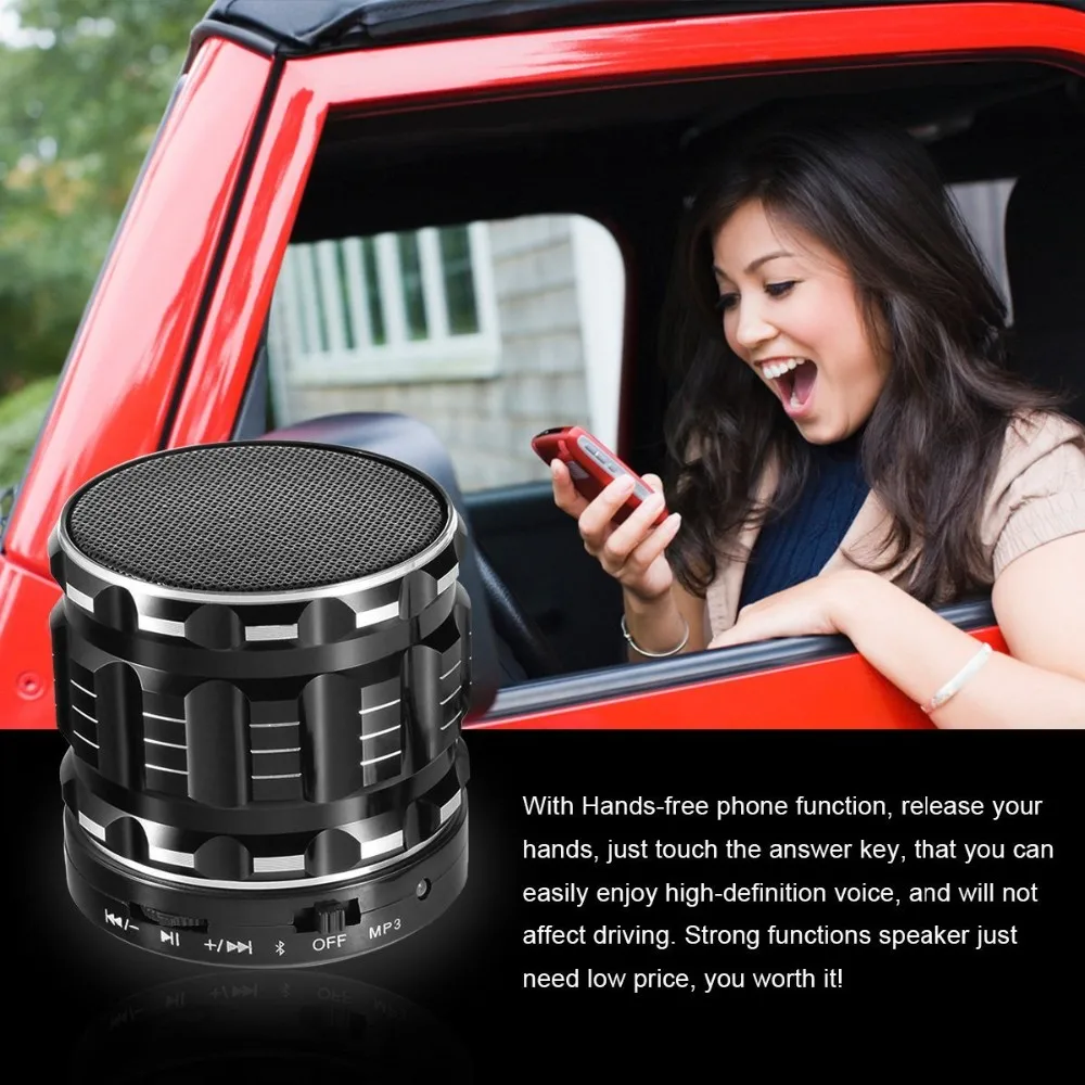 2017 hot products gadget Portable Mini Bluetooth Speakers with Fm Radio Hands-free Calls Support TF Card - ANKUX.COM
