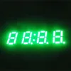 Mini size 4 digit 0.28 inch seven segment led display pure green