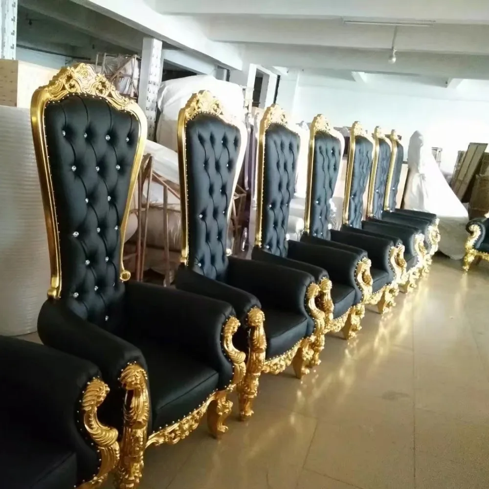 Ym01 Neoclassic Fancy High Back Super King Decoration Leisure Chair