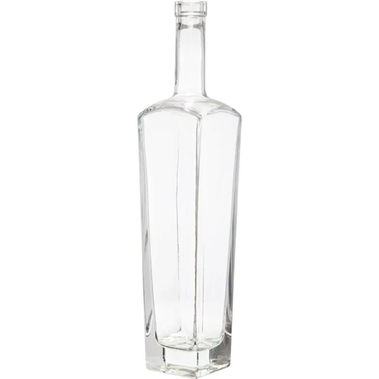 Wholesale 750ml Clear Glass Arizona Liquor Bottle With Bar Top Buy