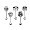 Stainless steel Penis tongue ring alien design body jewelry manufacturer product cool model