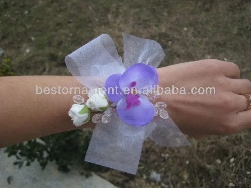 wedding wrist corsage bracelet