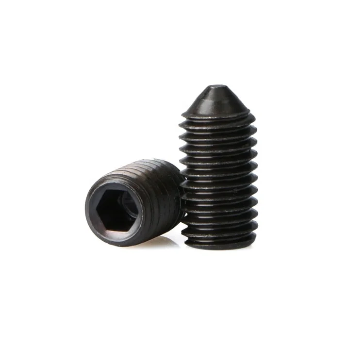 
Alloy Steel Cone Point Set Screws 