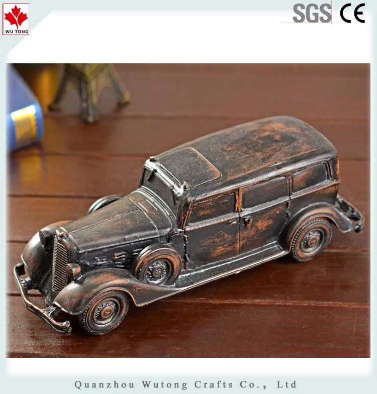 Antique Brown Resin Car Statue Car Model For Collection Buy Car Model