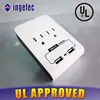 Electronic Multi Plug Extension Sockets with 2 USB Charging Ports UL Approved